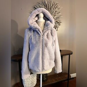 Rachel Zoe faux fur jacket